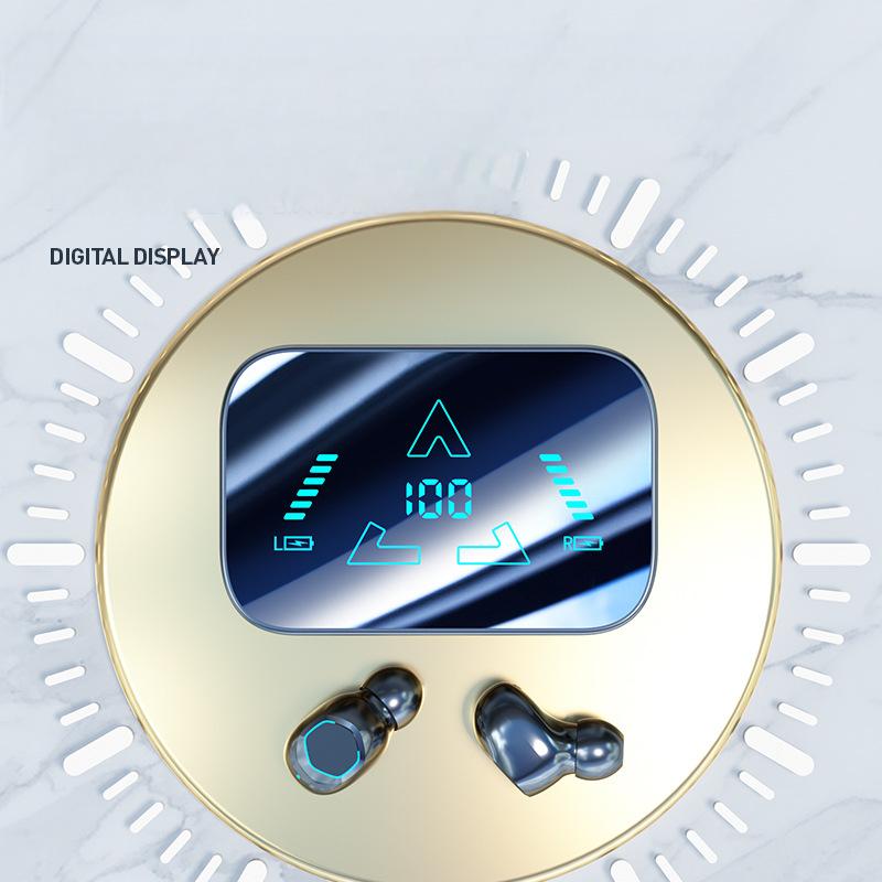 Bluetooth 5.3 Wireless Earbuds with Battery Display