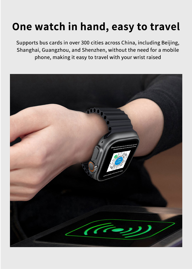 Smart Bracelet With Bus Card and Offline Pay Built