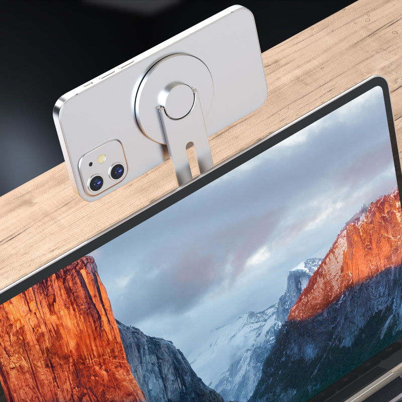 Invisible Magnetic iPhone Mount for MacBook & Monitor