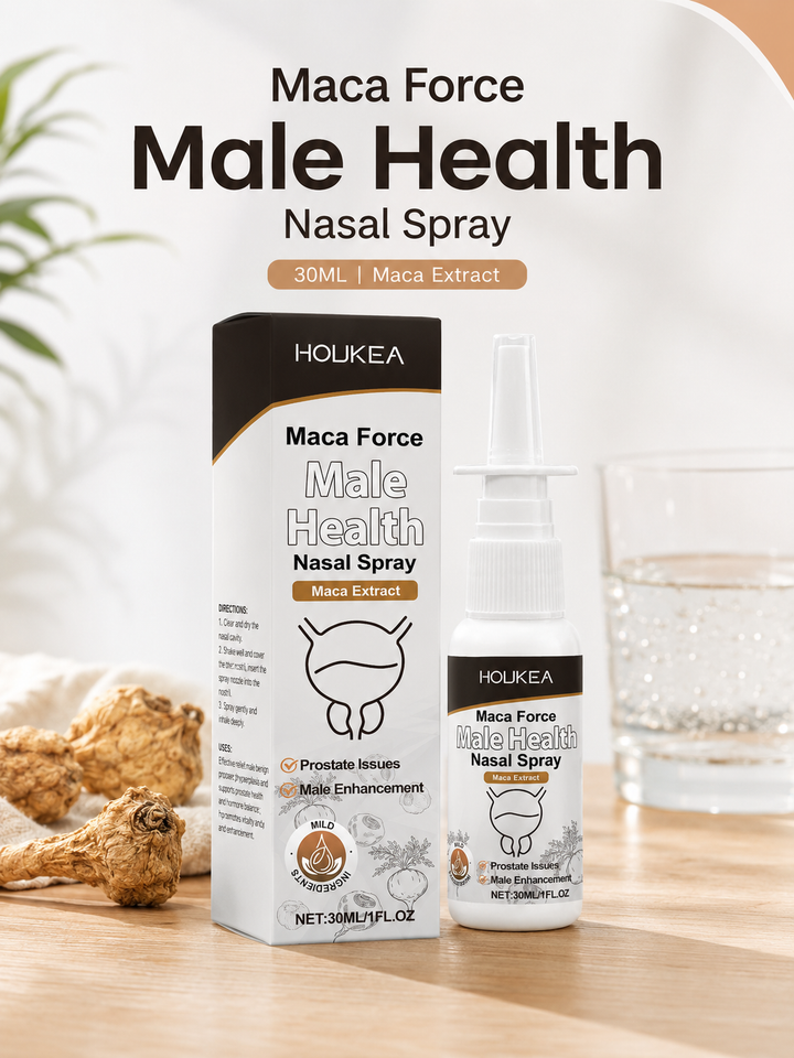 Maca Extract Nasal Spray — Natural Prostate Wellness & Male