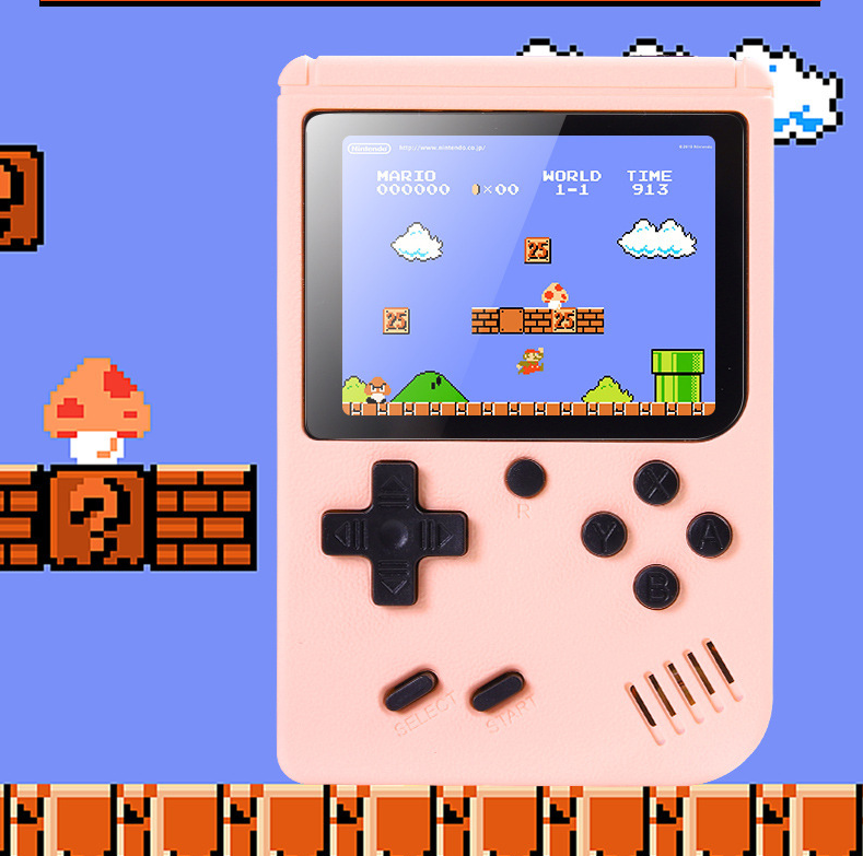 Handheld Game Console: 500 Classic Games On The Go