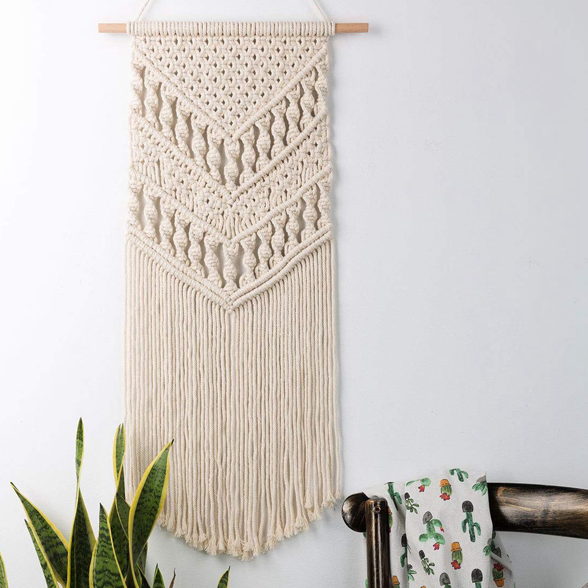 Macrame Wall Hanging for Warm Boho Texture