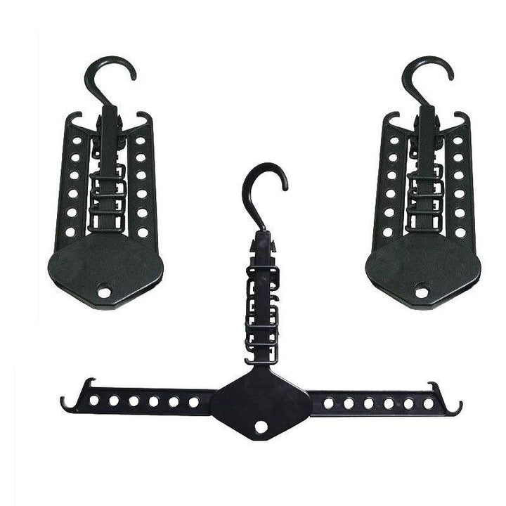 Folding Clothes Hanger Rack for Space-Saving Storage