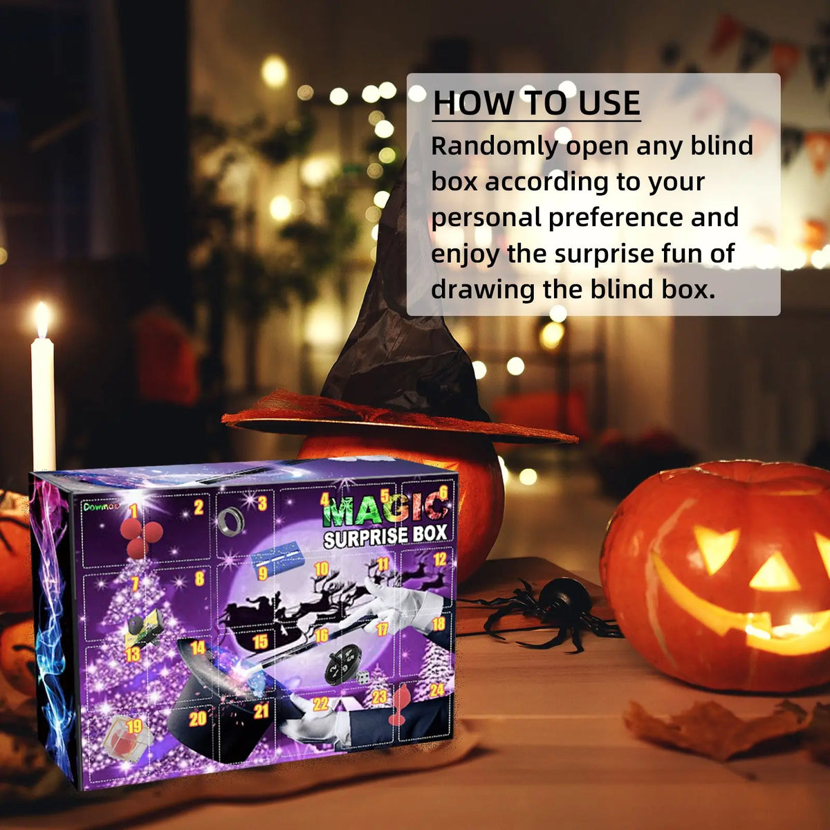 Christmas Magic Blind Box: 24 Days of Festive Surprise