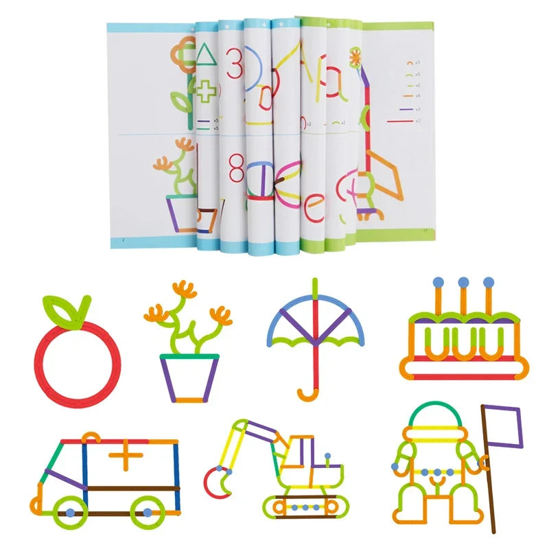 Magic Wand Building Set - Spatial Thinking Toy for Kids