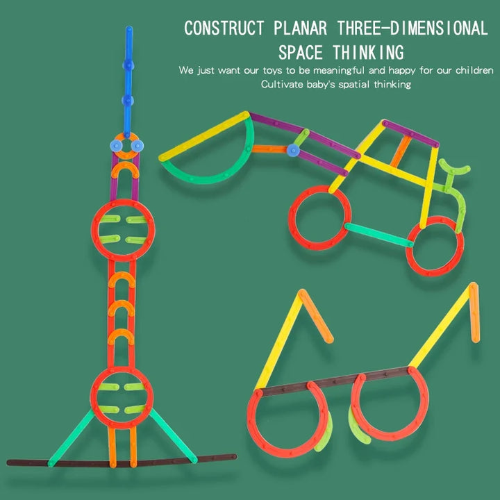 Magic Wand Building Set - Spatial Thinking Toy for Kids