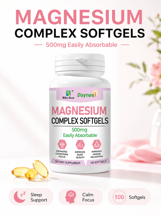 Magnesium Complex Softgels — Sleep Better, Feel Calmer