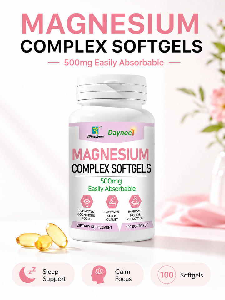 Magnesium Complex Softgels — Sleep Better, Feel Calmer