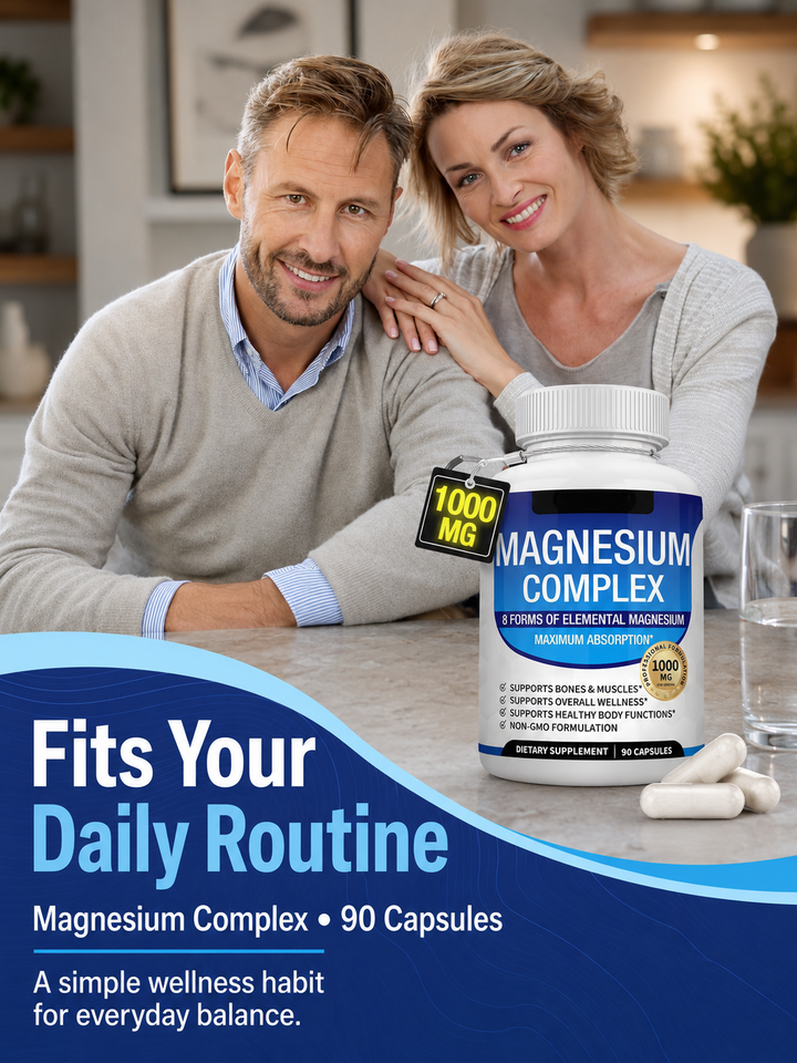 Glycine Magnesium Capsules 90Pills OEM