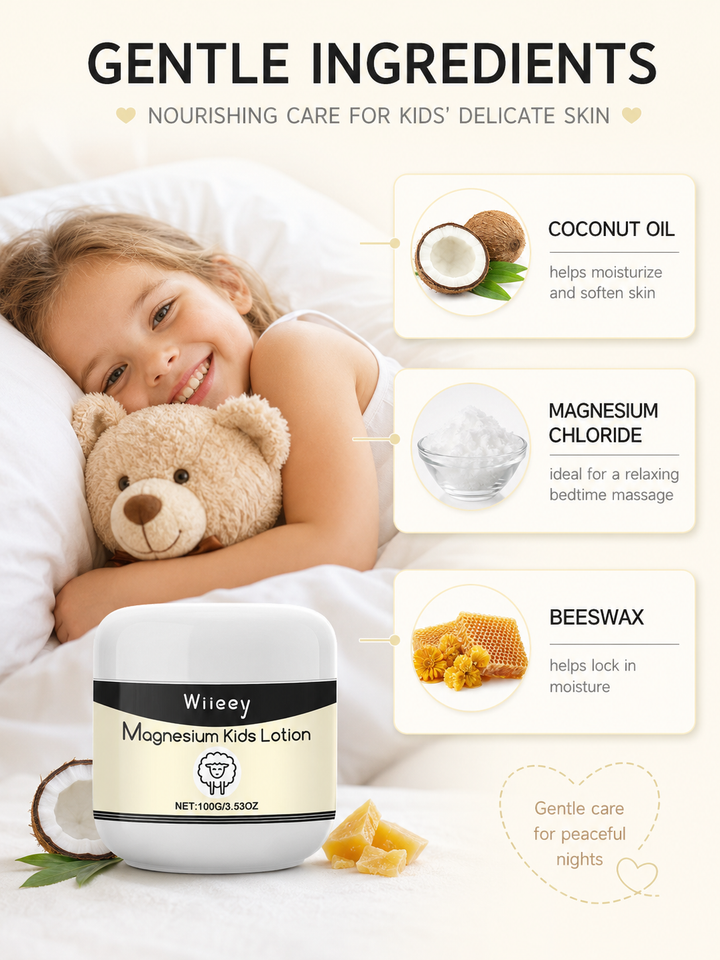 Magnesium Kids Lotion — Sleep-Promoting Moisturiser