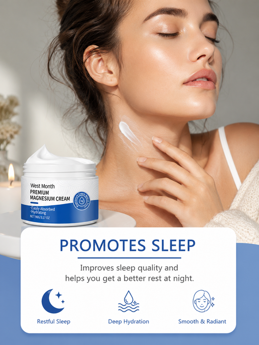 Magnesium Sleep Cream — Restful Sleep & Hydrated Skin