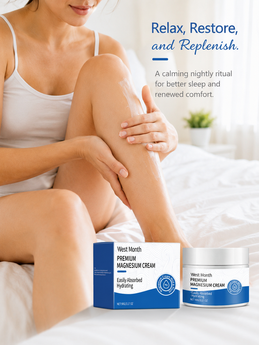 Magnesium Sleep Cream — Restful Sleep & Hydrated Skin