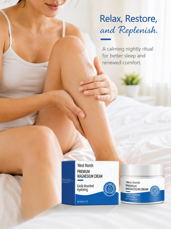 Magnesium Sleep Cream — Restful Sleep & Hydrated Skin