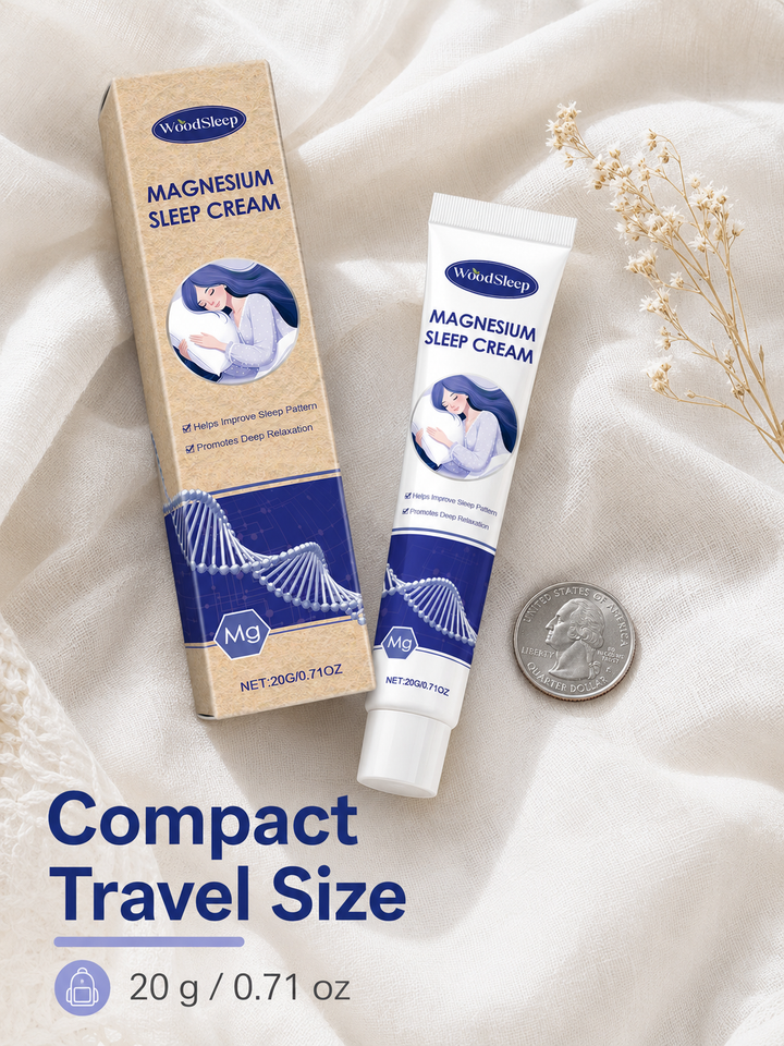 Magnesium Sleep Cream — Deeper, More Restorative Sleep