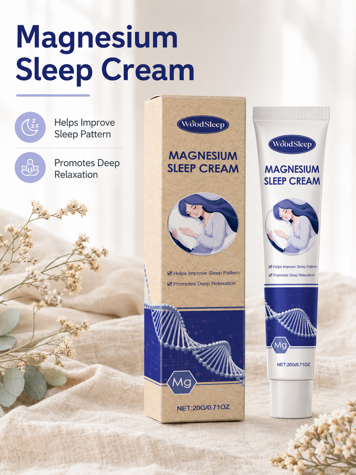 Magnesium Sleep Cream — Deeper, More Restorative Sleep