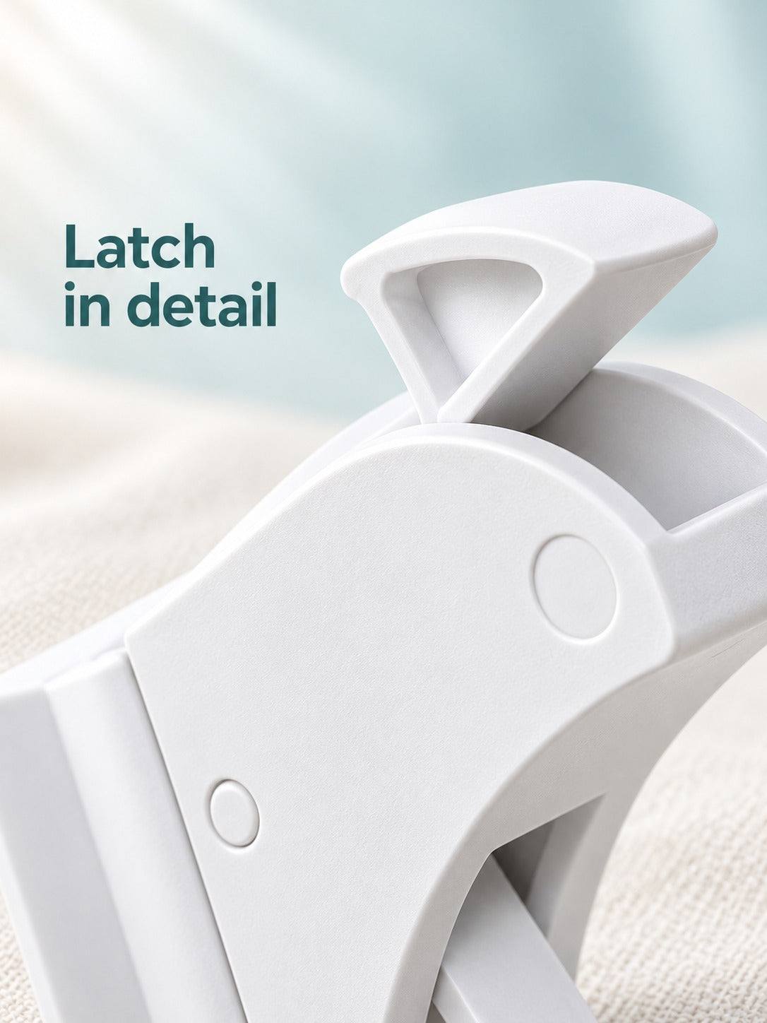 Magnetic Baby Cabinet Lock, No-Drill Child Safety Latch