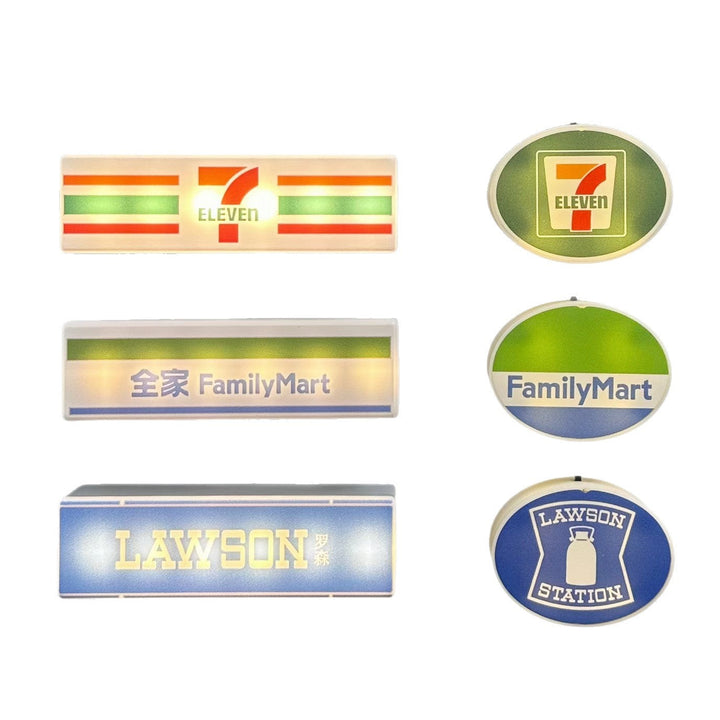 Fridge Magnet Sign Set for Colorful Convenience Decor