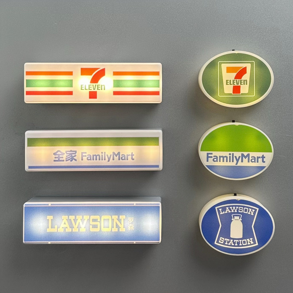 Fridge Magnet Sign Set for Colorful Convenience Decor