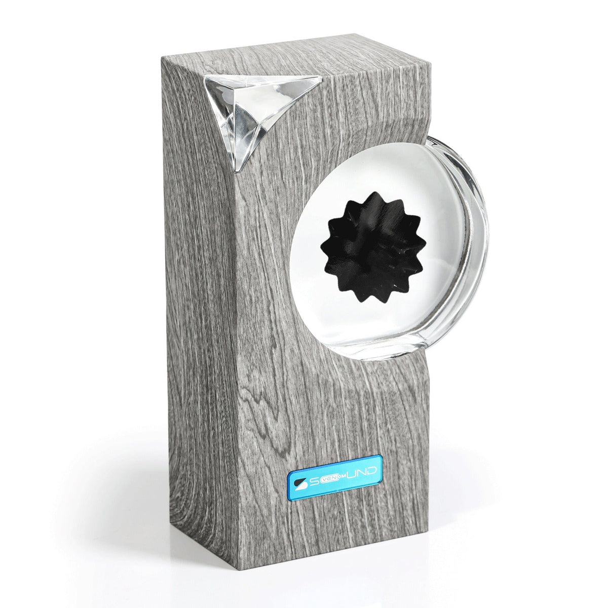 Magnetic Fluid Desk Decor with Bluetooth Speaker & Light