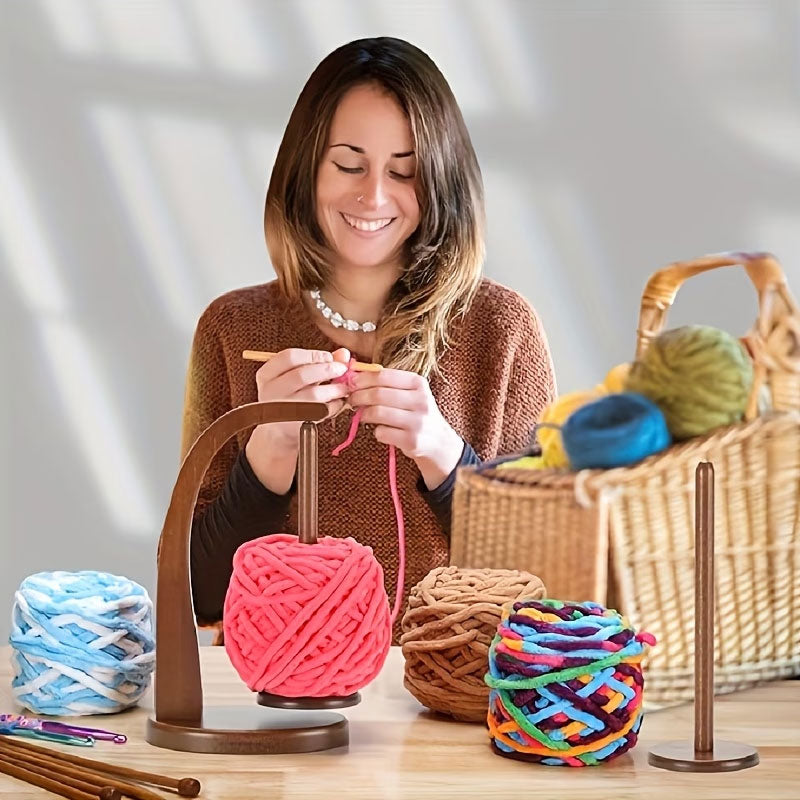 Magnetic Yarn Winder Stand for Smoother Thread Handling