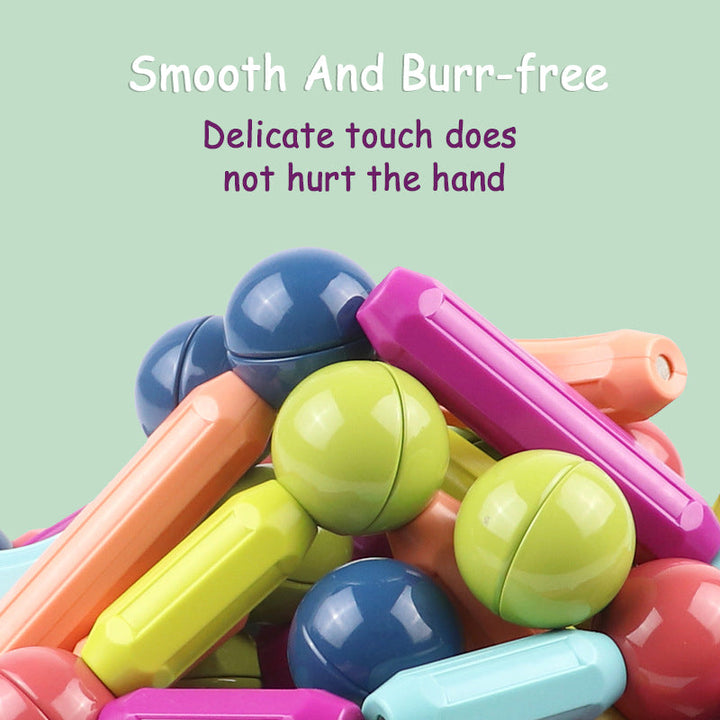 Magnetic Building Blocks for Creative STEM Play