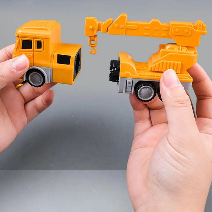 Magnetic Construction Vehicle Set, 35-Piece Robot