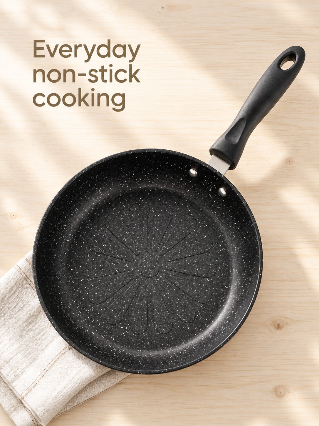Maifan Stone Non-Stick Frying Pan for Induction & Gas
