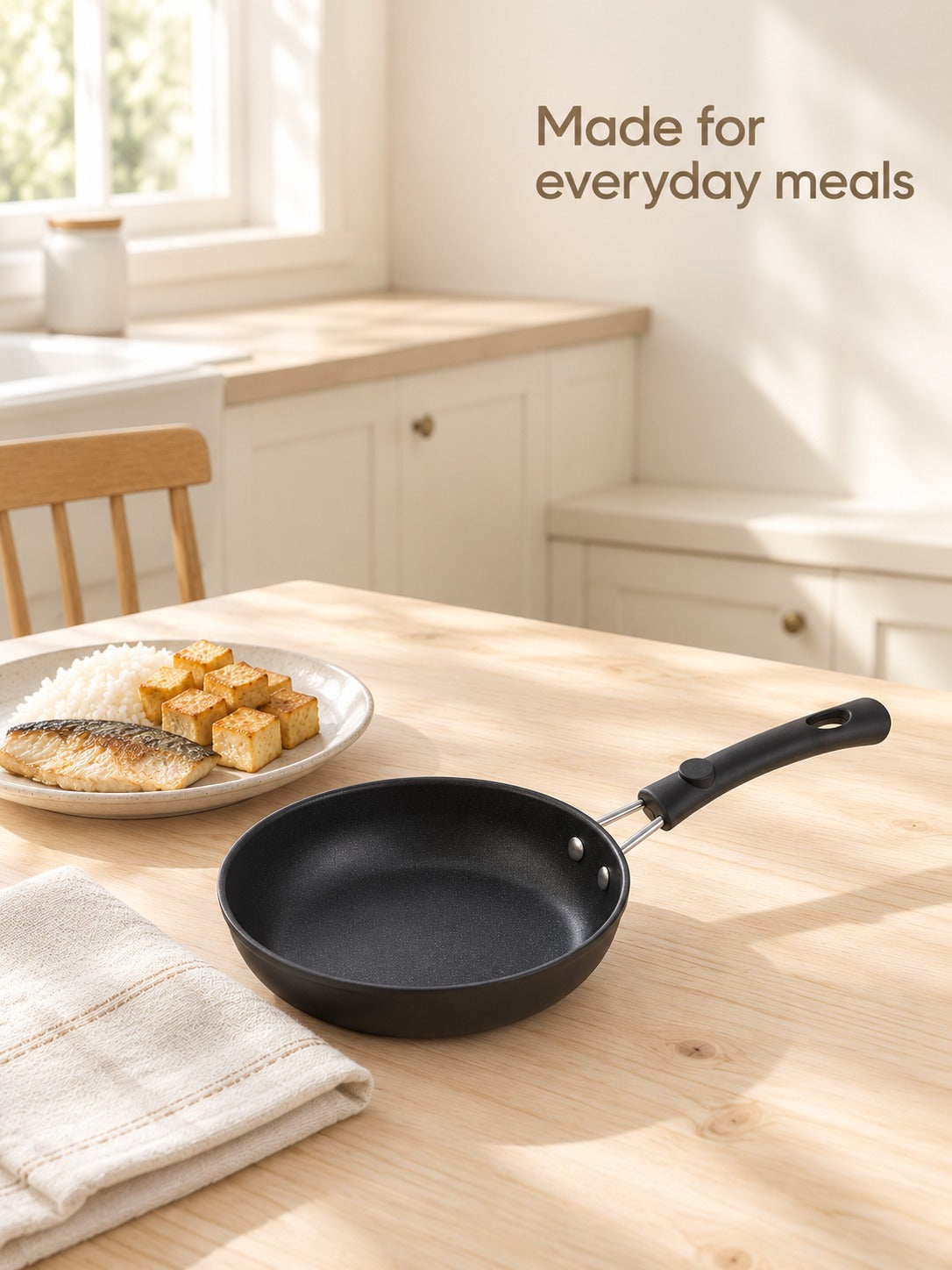 Maifan Stone Non-Stick Frying Pan for Induction & Gas