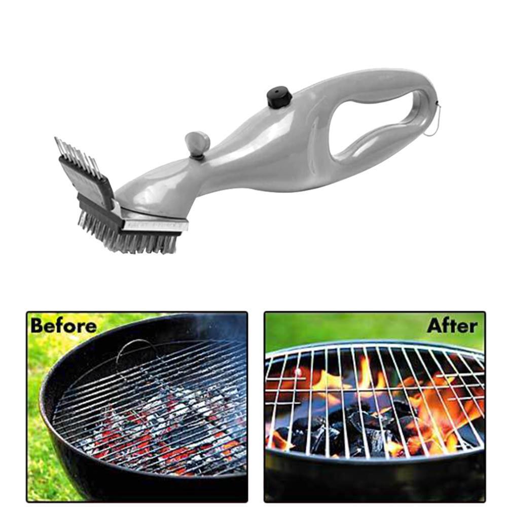 Steam Grill Cleaning Brush for Baked-On Grease Build-Up