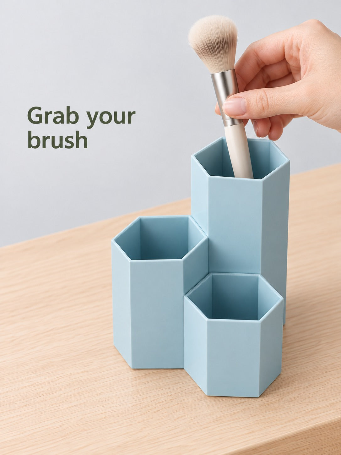 Makeup Brush Holder Organizer for Vanity & Desk Storage