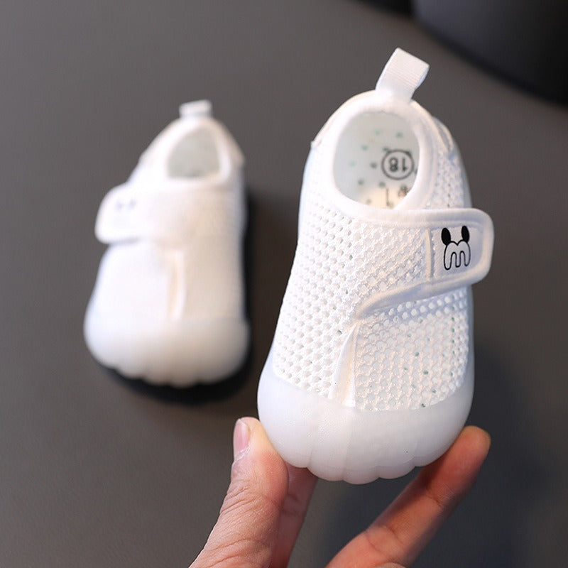 First Walking Shoes With Breathable Soft Soles