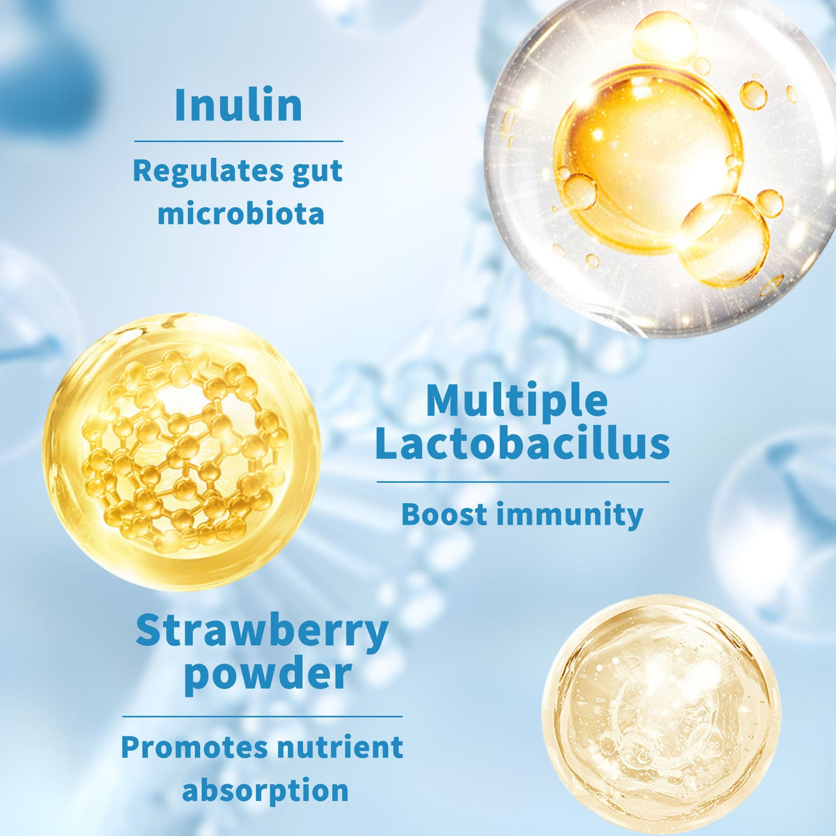 Daily Probiotic Capsules 600 Billion CFU for Gut Health