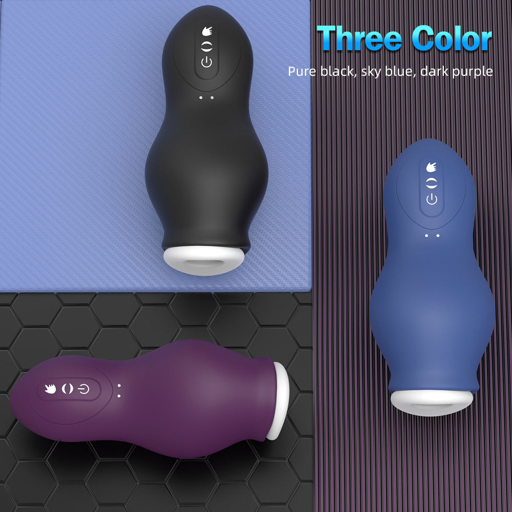 Male Suction Massager with Customizable Vibration