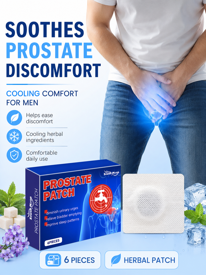Male Body Care Patch — Natural Relief for Nighttime Urgency