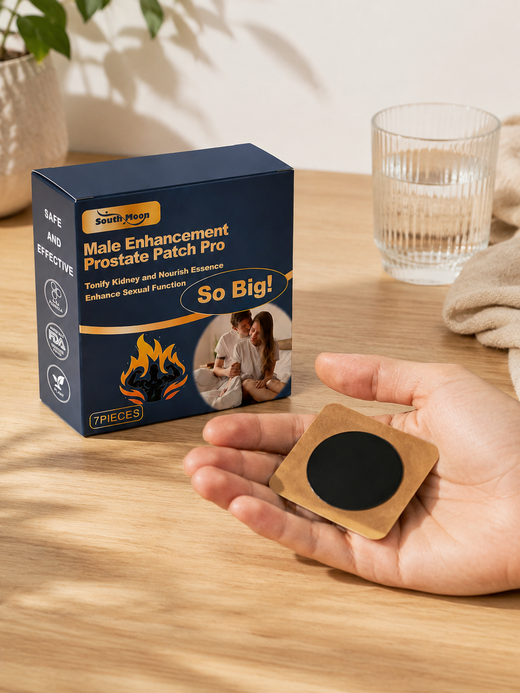 Prostate Support Patches — Herbal Transdermal for Male