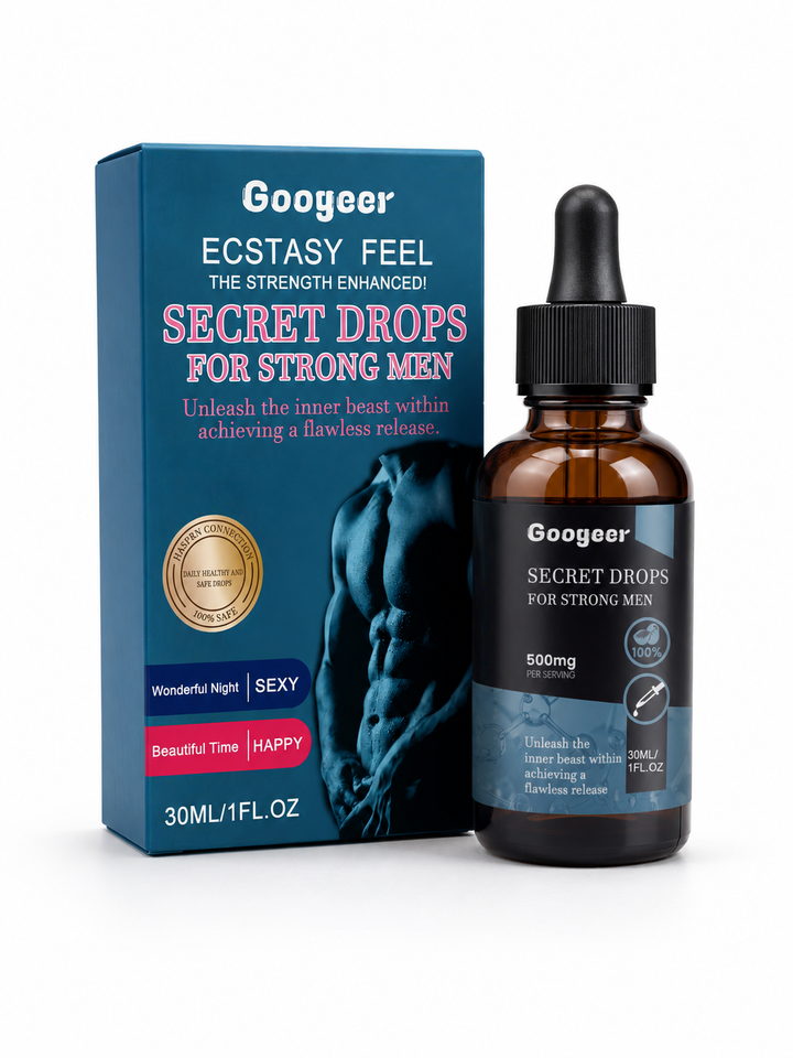 Male Strength Secret Drops — Relieve Anxiety & Enhance