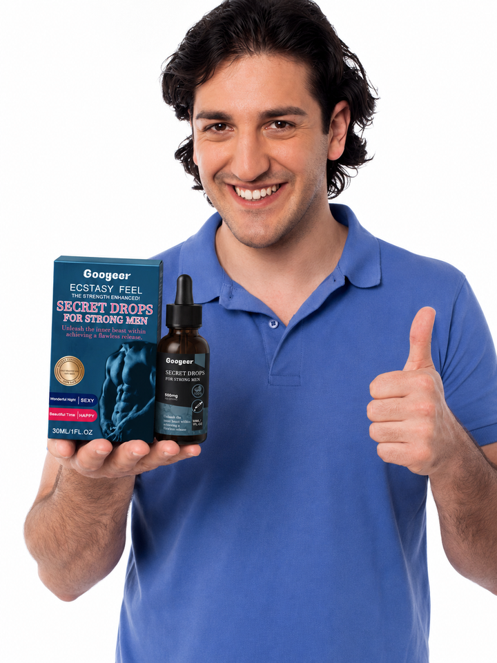 Male Strength Secret Drops — Relieve Anxiety & Enhance