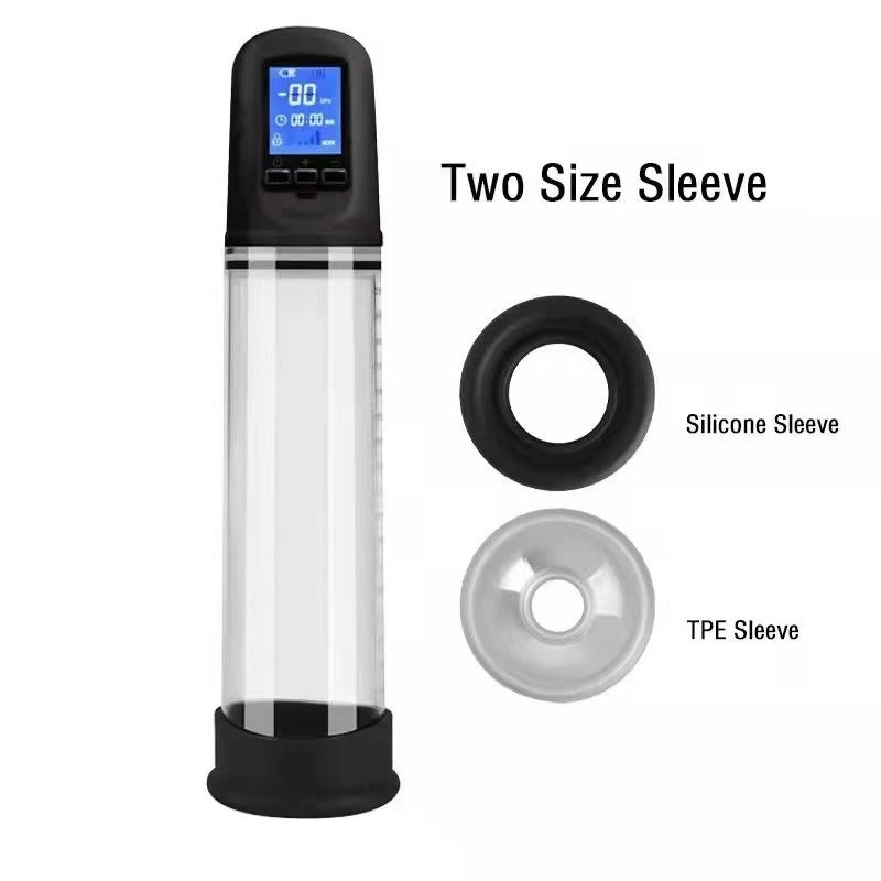 Penis Pump With Gauge for Controlled Vacuum Training