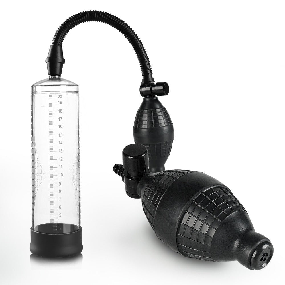 Penis Pump With Gauge for Controlled Vacuum Training