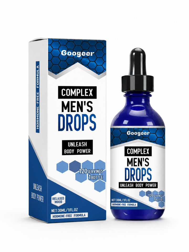 Men's Drops Supplement – Hormone-Free Vitality & Stamina Boost