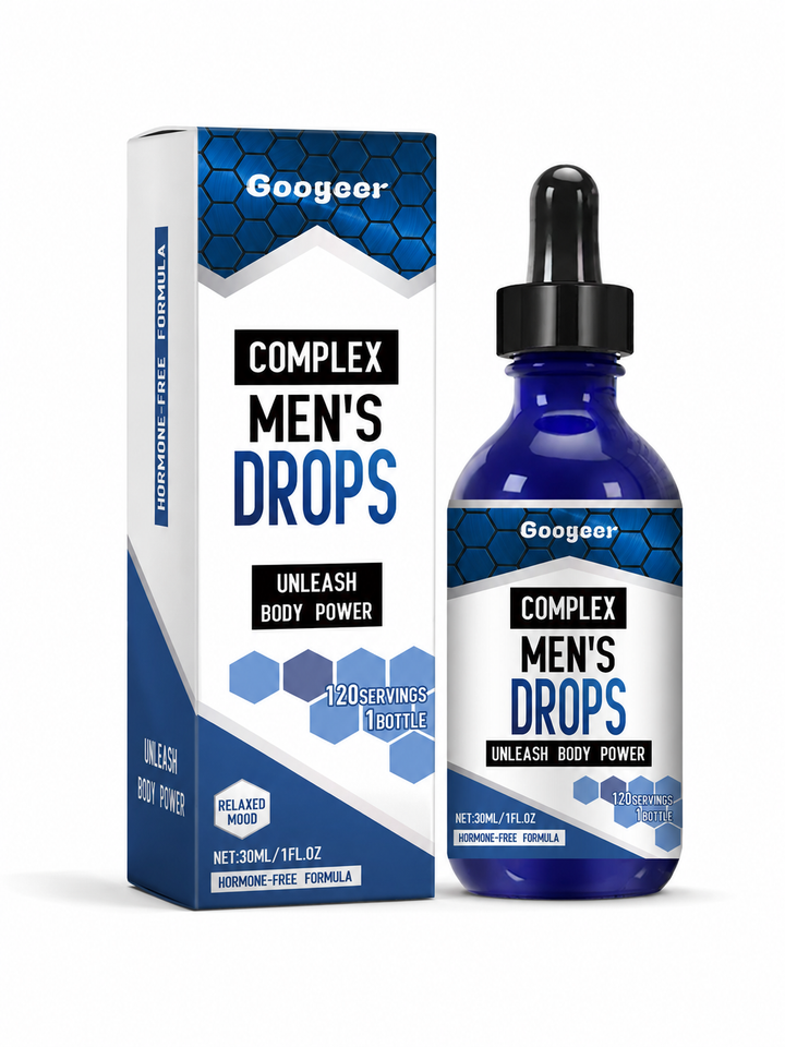 Men's Drops Supplement – Hormone-Free Vitality & Stamina Boost