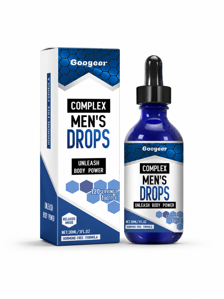 Men's Drops Supplement – Hormone-Free Vitality & Stamina Boost