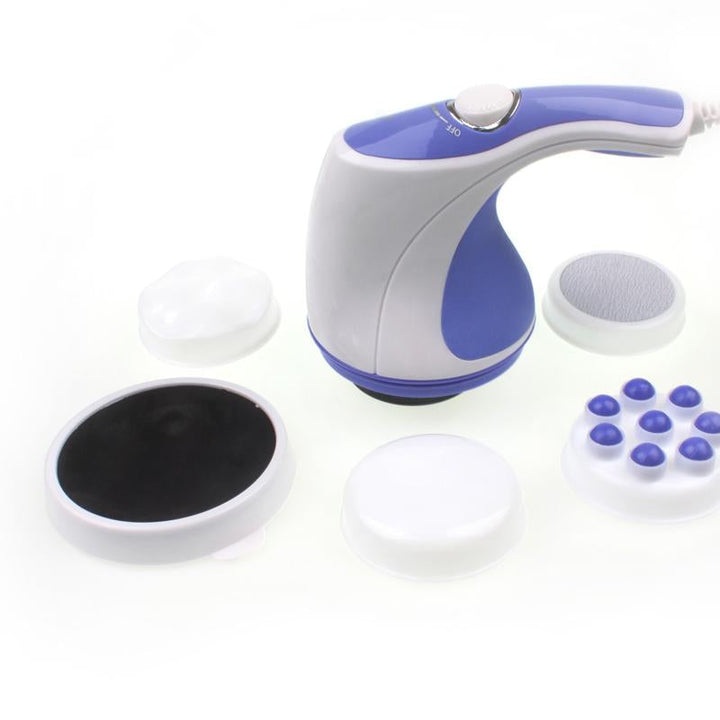 Handheld Body Massager With 5 Heads for Back and Shoulders