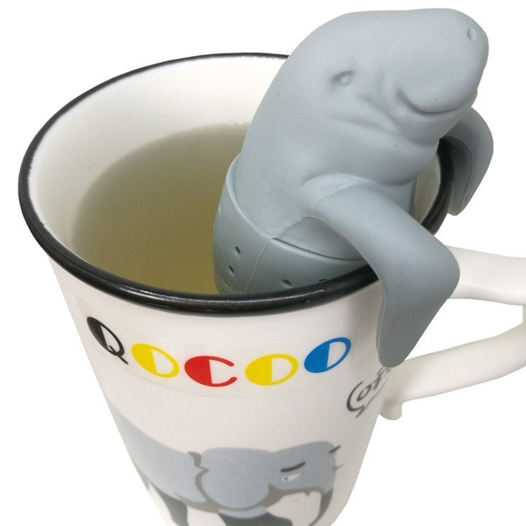 Silicone Manatee Tea Infuser for Loose Leaf Tea
