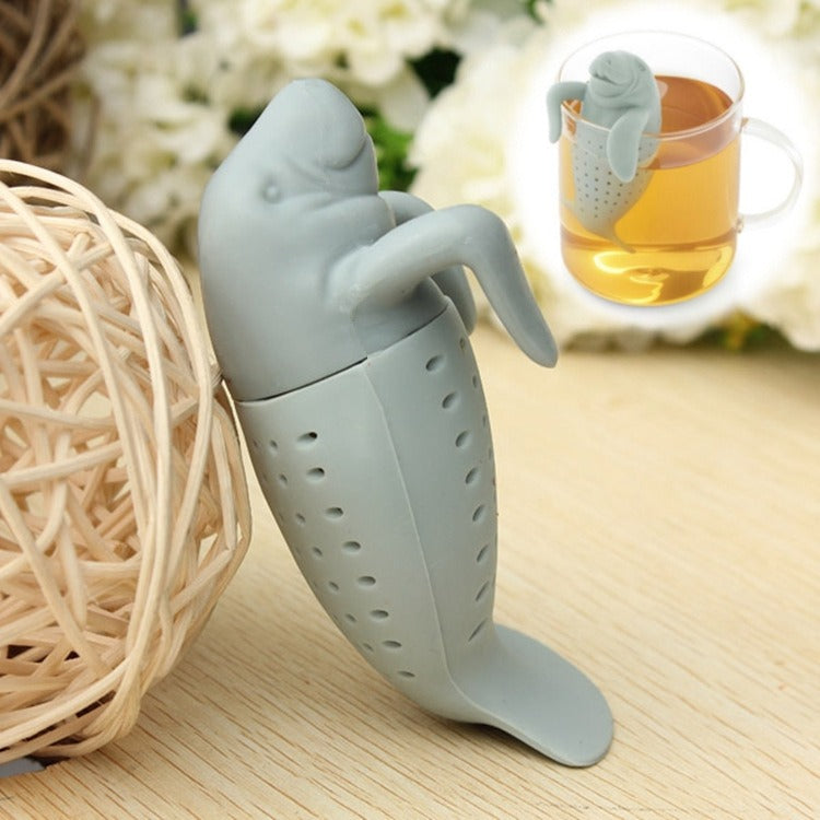 Silicone Manatee Tea Infuser for Loose Leaf Tea