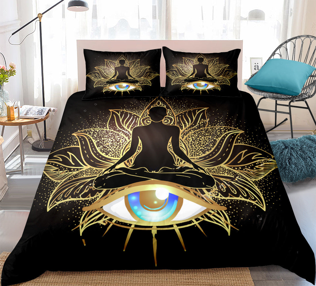 Mandala Bedding Set – Boho Bedroom Refresh, Full Size