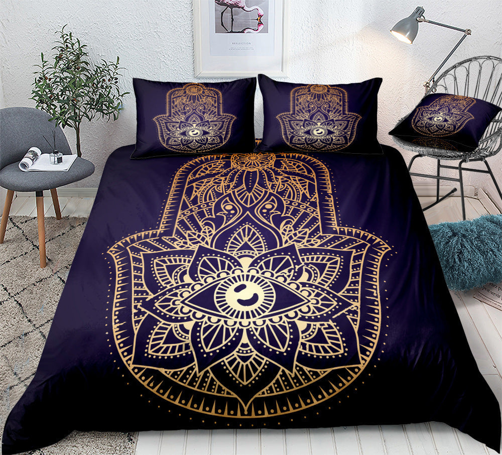 Mandala Bedding Set – Boho Bedroom Refresh, Full Size