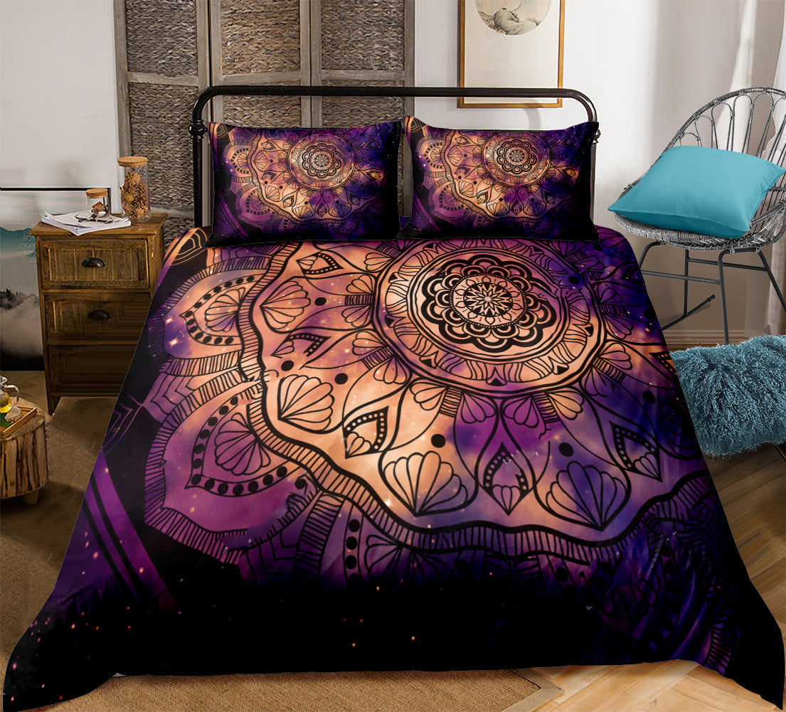 Mandala Bedding Set – Boho Bedroom Refresh, Full Size