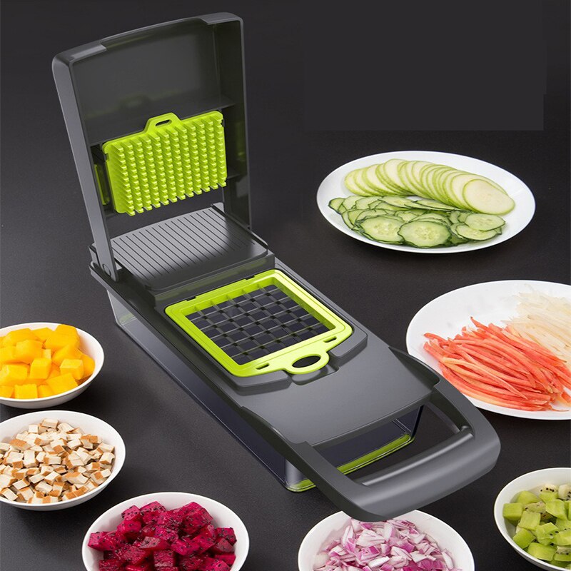 Vegetable Slicer and Dicer Set, 11 Pieces