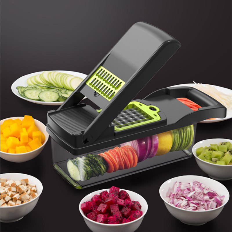 Vegetable Slicer and Dicer Set, 11 Pieces